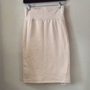 American Apparel Interlock pencil skirt